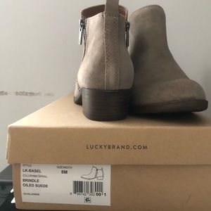 Lucky’s Suede Booties